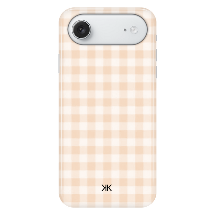 Gingham Orange phone case for iPhone 17 Air