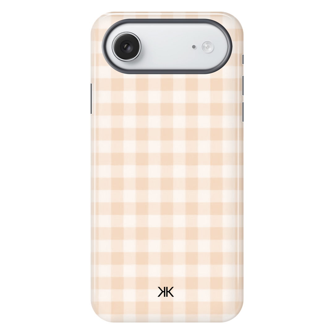Gingham Orange Phone Case - Tough Case - iphone-17-air