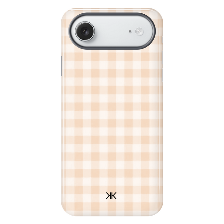 Gingham Orange Phone Case - Tough Case - iphone-17-air