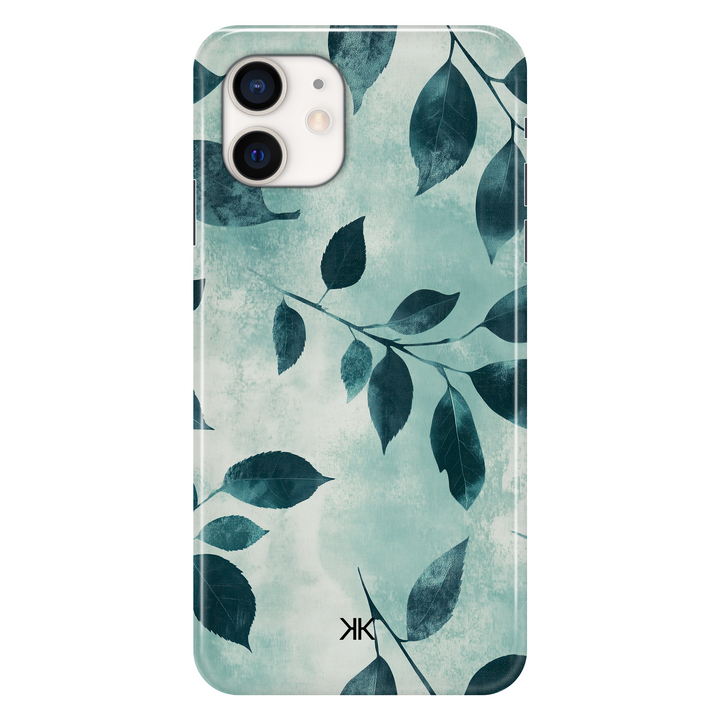 Pale Leaves phone case for iPhone 12