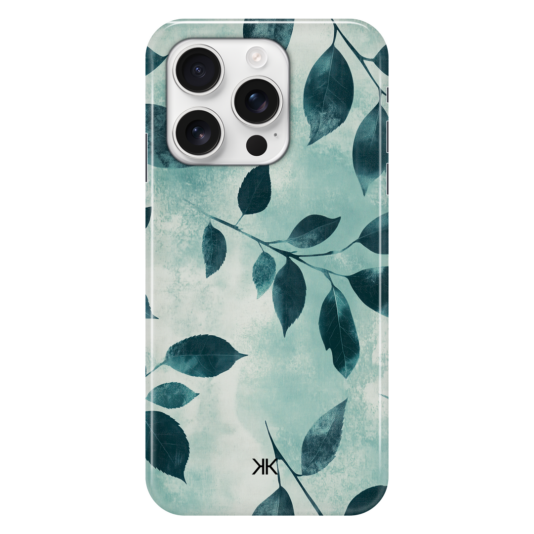 Pale Leaves phone case for iPhone 16 Pro