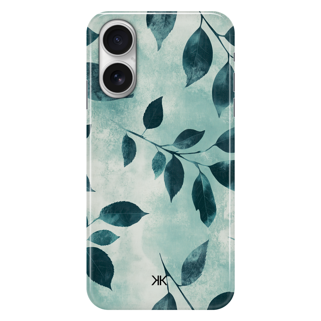 Pale Leaves phone case for iPhone 16