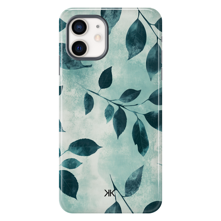 Pale Leaves Phone Case - Tough Case - iphone-12