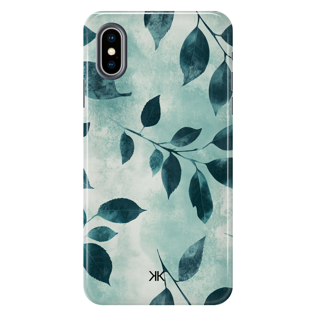 Pale Leaves Phone Case - Tough Case - iphone-x
