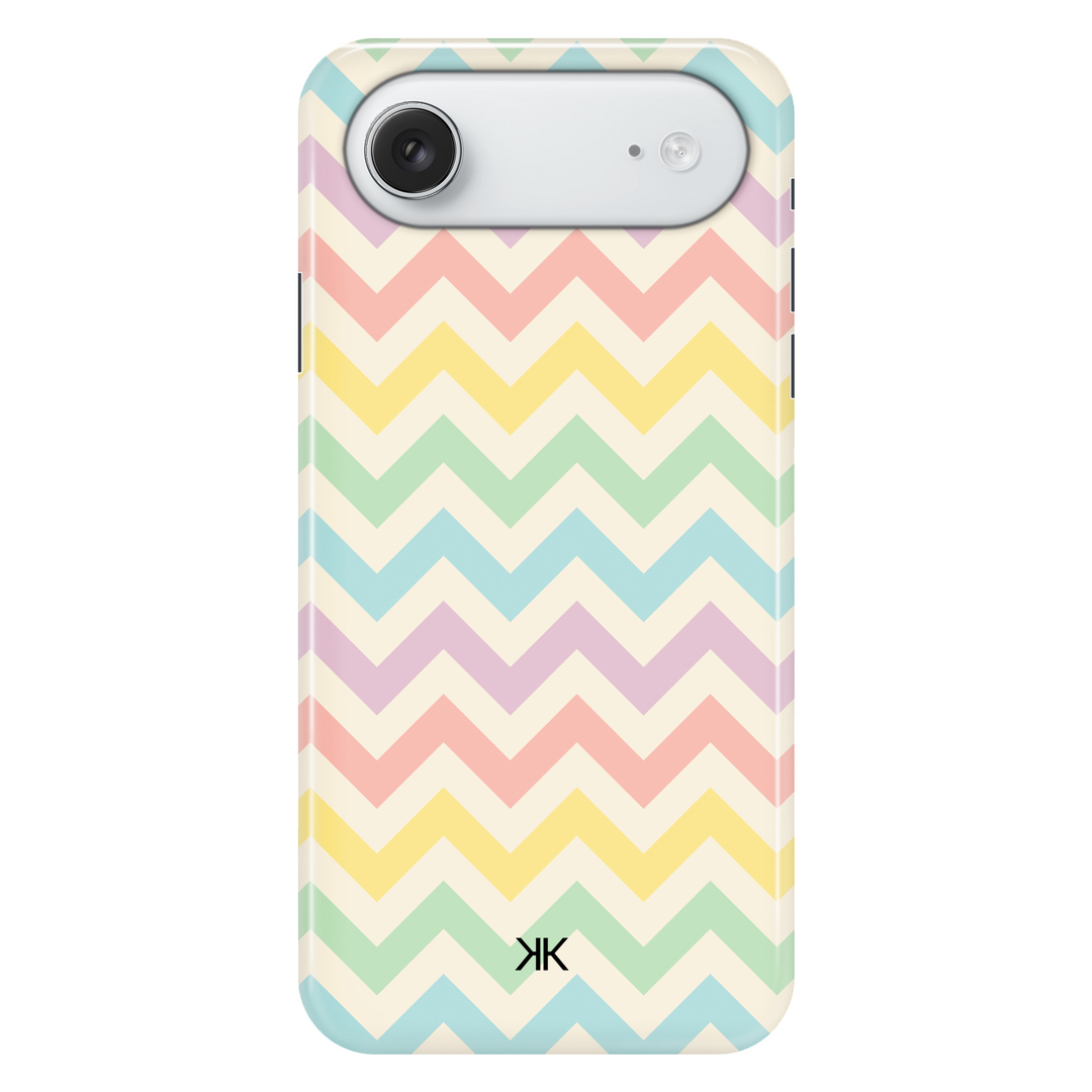 Pastel Chevron phone case for iPhone 17 Air