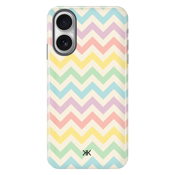 Pastel Chevron Phone Case - Tough Case - iphone-16