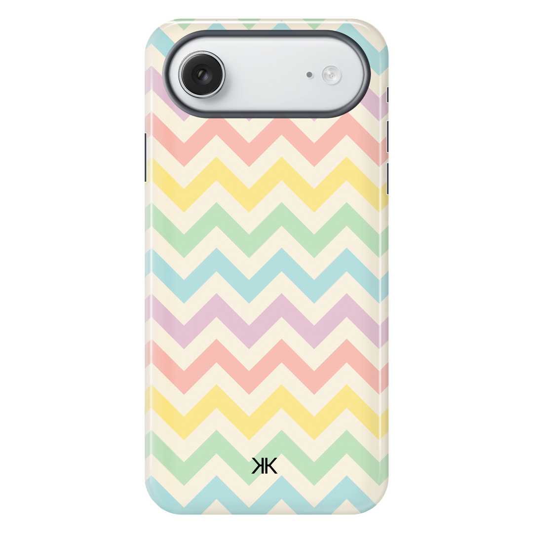 Pastel Chevron Phone Case - Tough Case - iphone-17-air