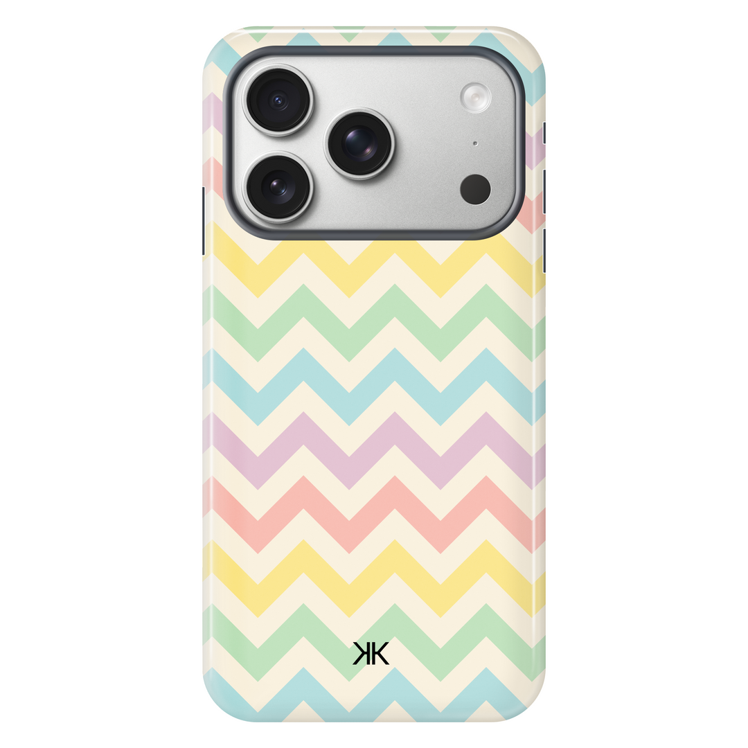 Pastel Chevron Phone Case - Tough Case - iphone-17-pro