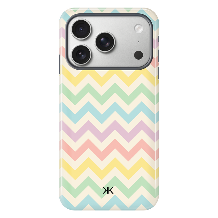Pastel Chevron Phone Case - Tough Case - iphone-17-pro