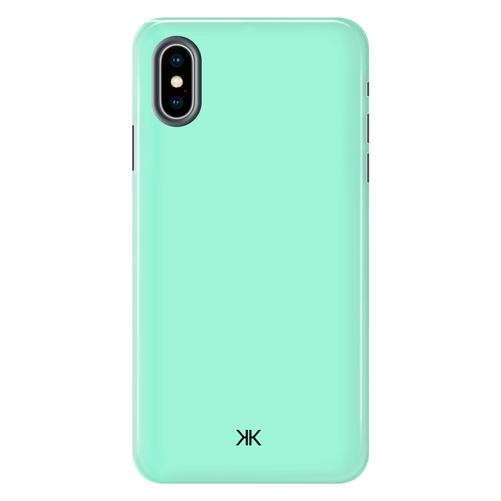 Pastel Matcha tough phone case for iPhone X