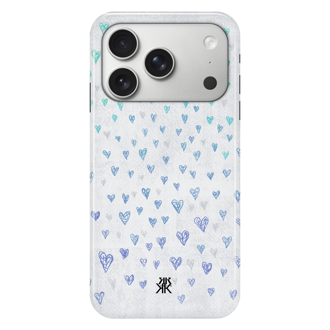 Pastel Love Hearts phone case for iPhone 17 Pro