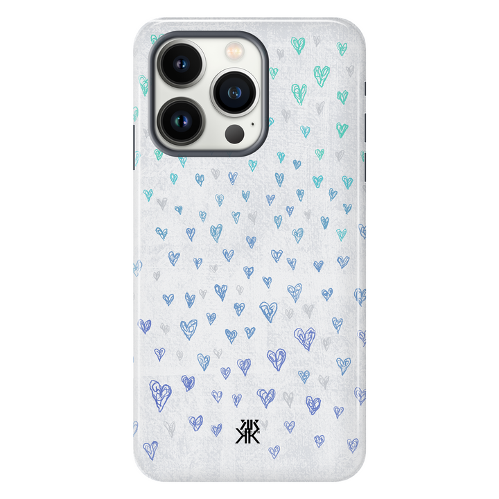 Pastel Love Hearts Phone Case - Tough Case - iphone-13-pro