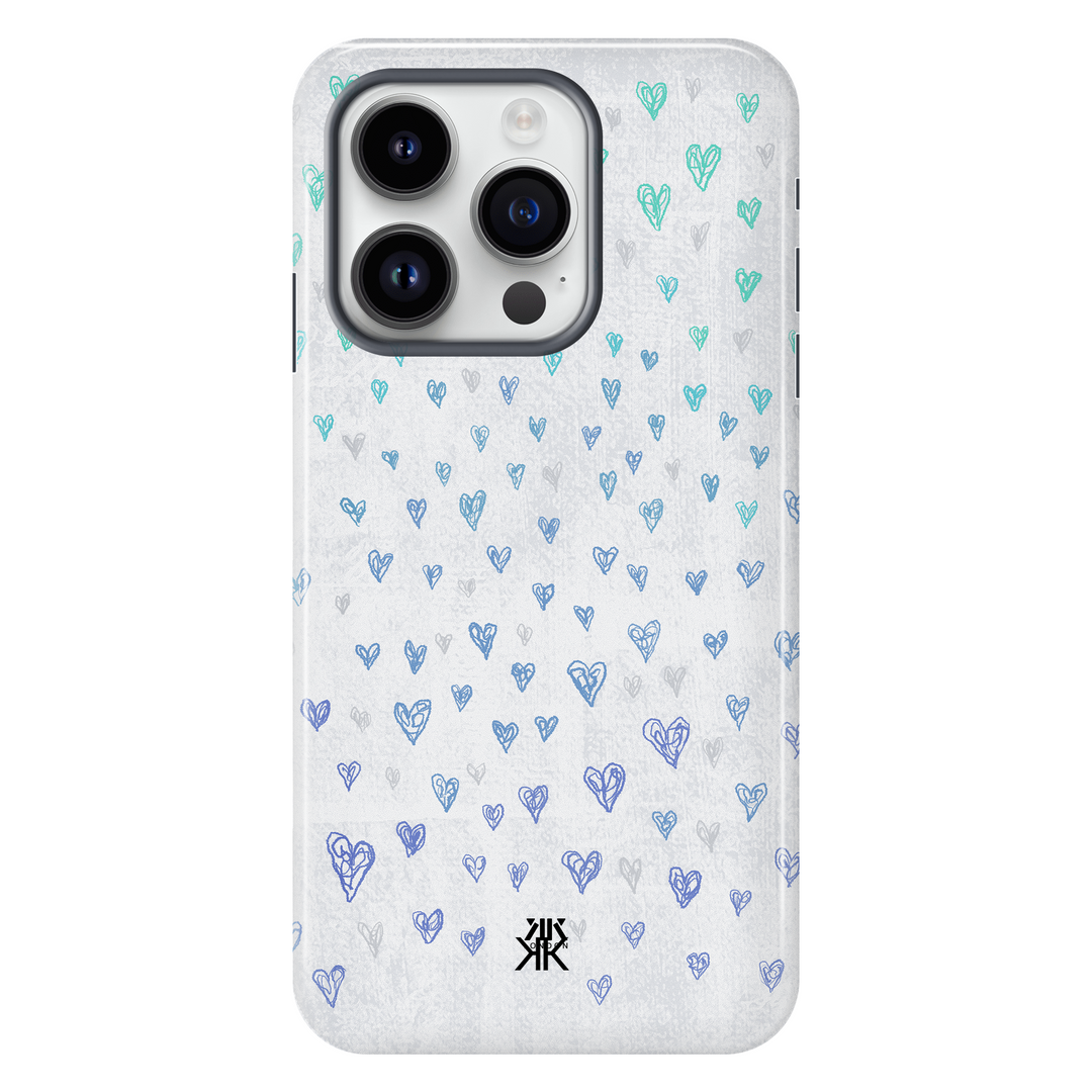 Pastel Love Hearts Phone Case - Tough Case - iphone-14-pro