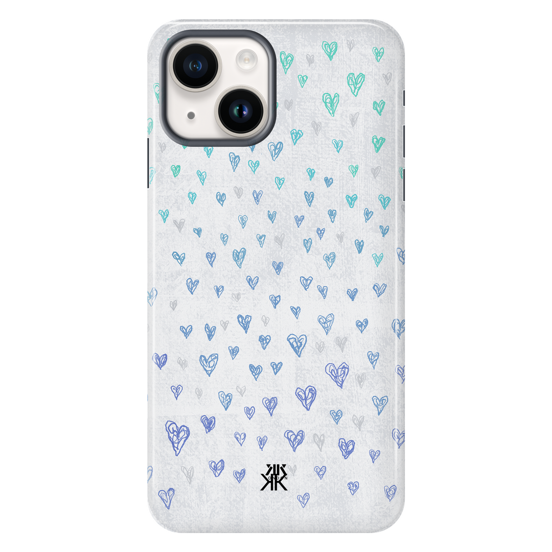 Pastel Love Hearts Phone Case - Tough Case - iphone-14