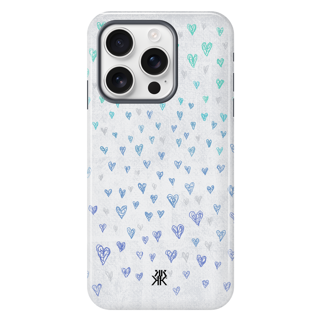 Pastel Love Hearts Phone Case - Tough Case - iphone-16-pro