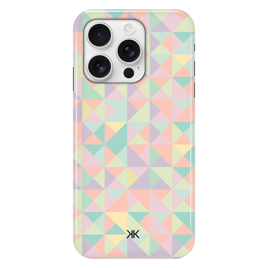 Pastel Mosaic phone case for iPhone 16 Pro