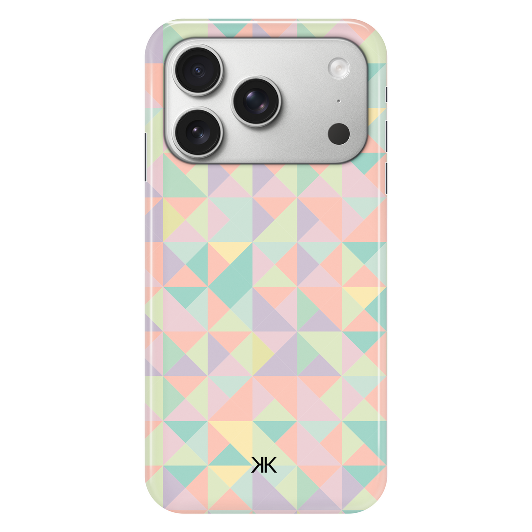 Pastel Mosaic phone case for iPhone 17 Pro