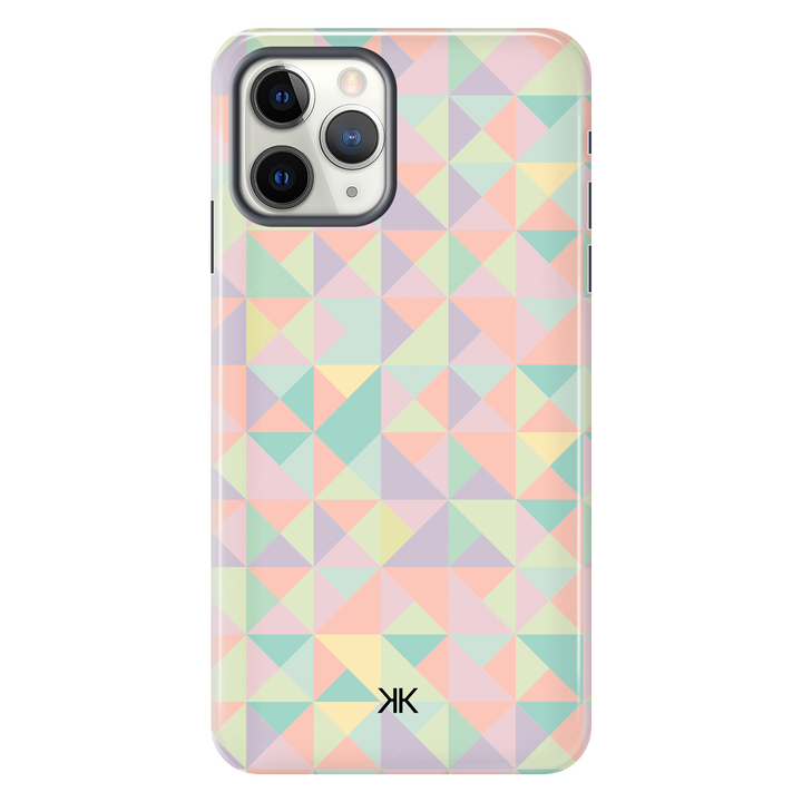 Pastel Mosaic Phone Case - Tough Case - iphone-11-pro