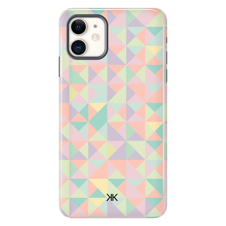 Pastel Mosaic Phone Case - Tough Case - iphone-11
