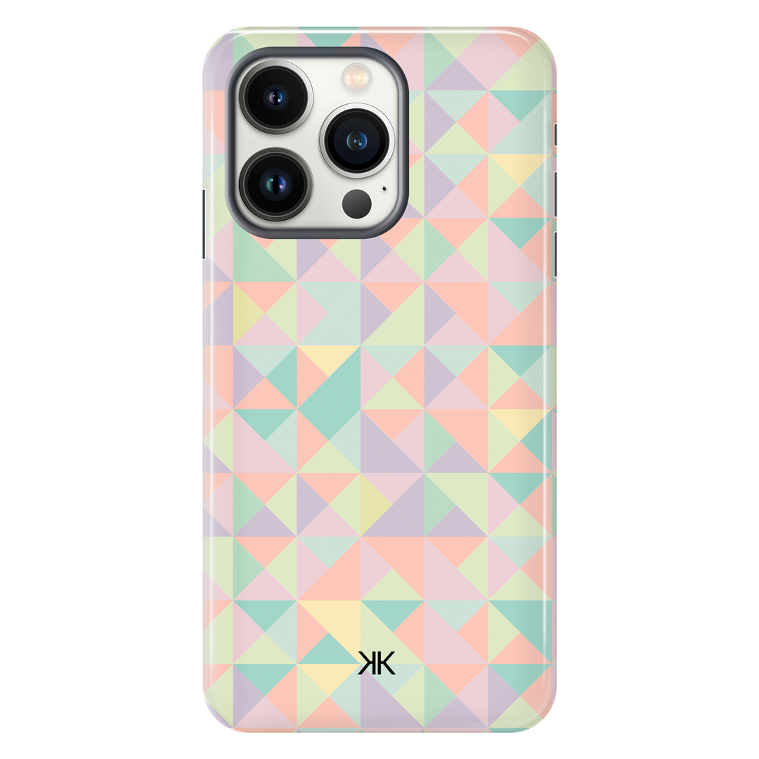 Pastel Mosaic Phone Case - Tough Case - iphone-13-pro