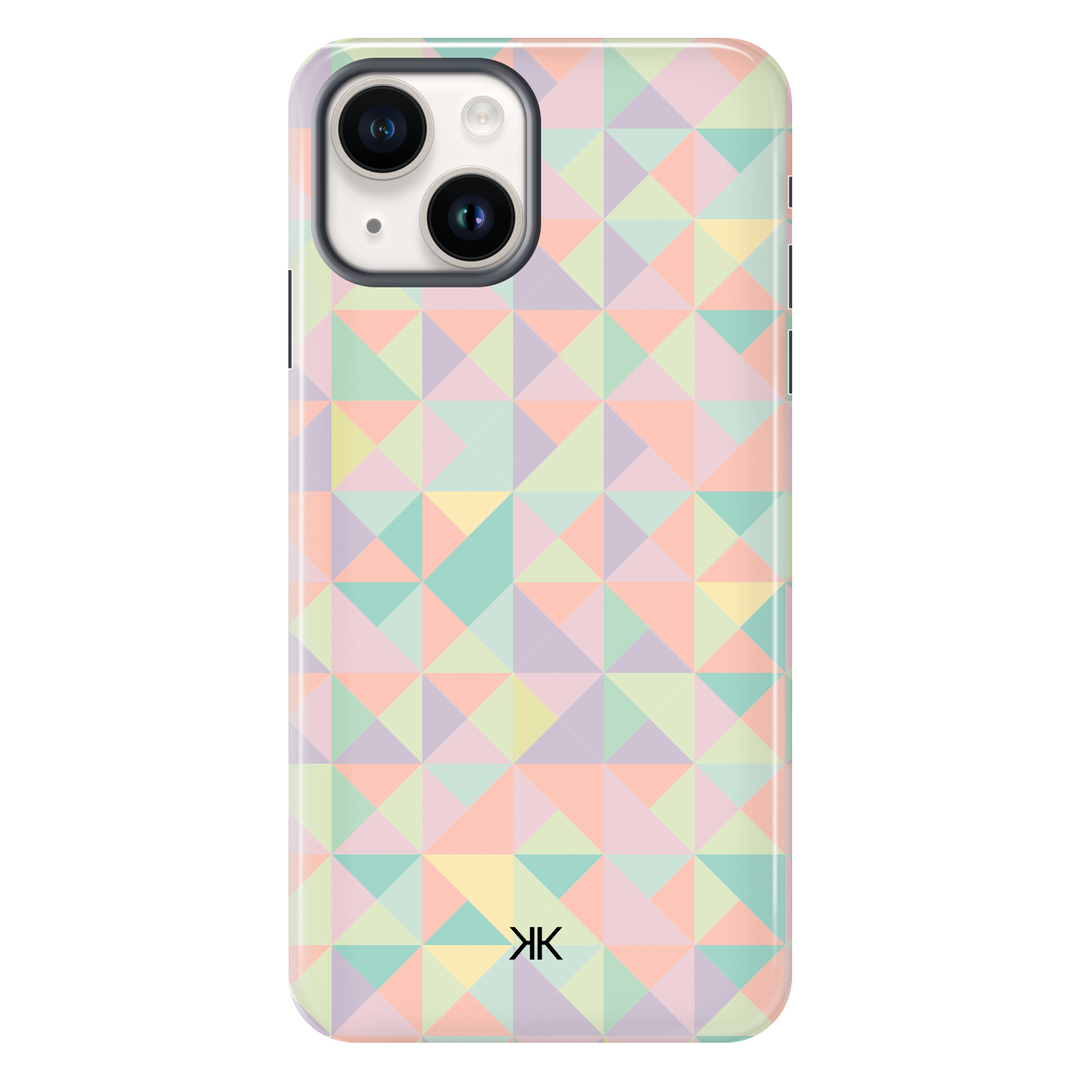 Pastel Mosaic Phone Case - Tough Case - iphone-14