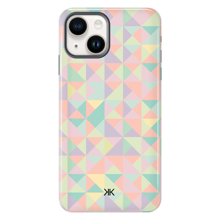 Pastel Mosaic Phone Case - Tough Case - iphone-14