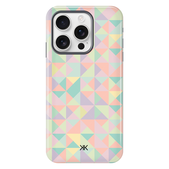 Pastel Mosaic Phone Case - Tough Case - iphone-16-pro