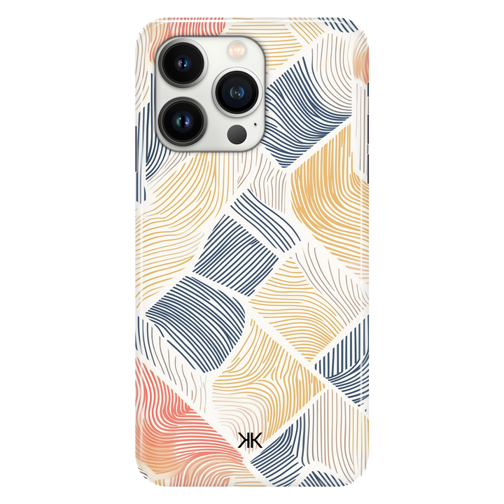 Coloured Lines phone case for iPhone 13 Pro
