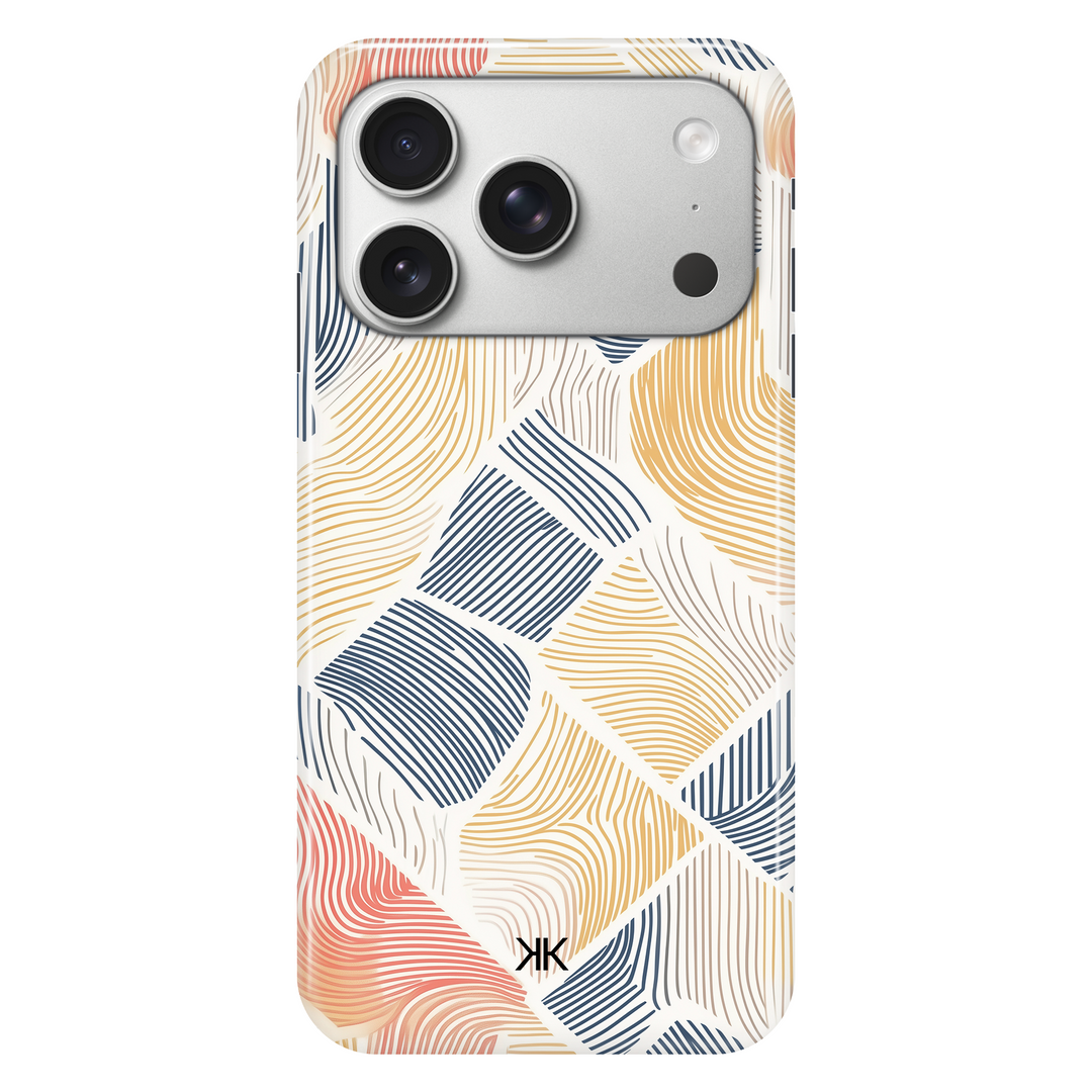 Coloured Lines phone case for iPhone 17 Pro