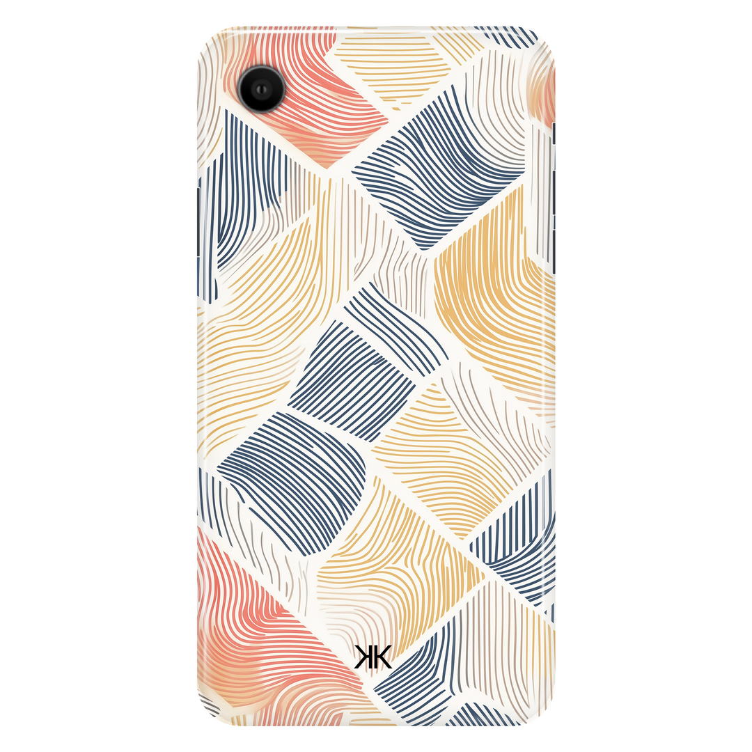 Coloured Lines phone case for iPhone XR