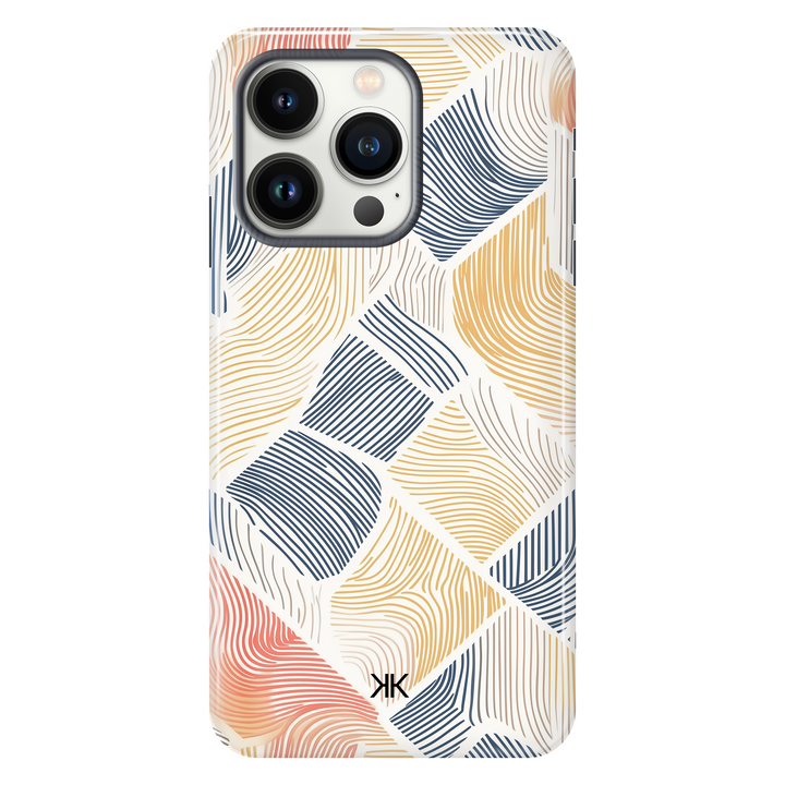Coloured Lines Phone Case - Tough Case - iphone-13-pro