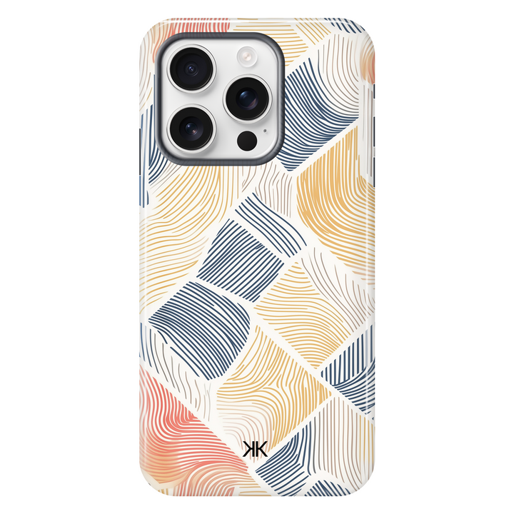 Coloured Lines Phone Case - Tough Case - iphone-16-pro