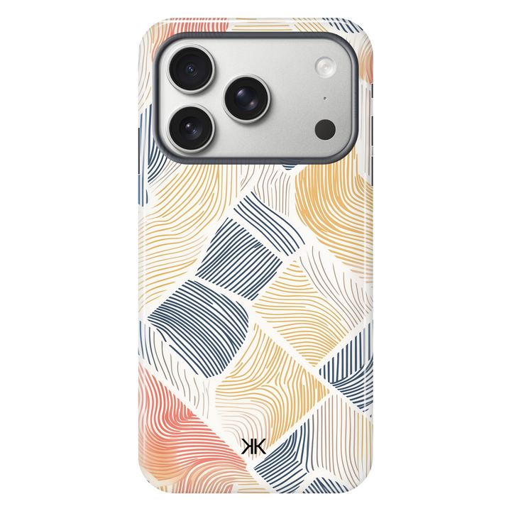 Coloured Lines Phone Case - Tough Case - iphone-17-pro