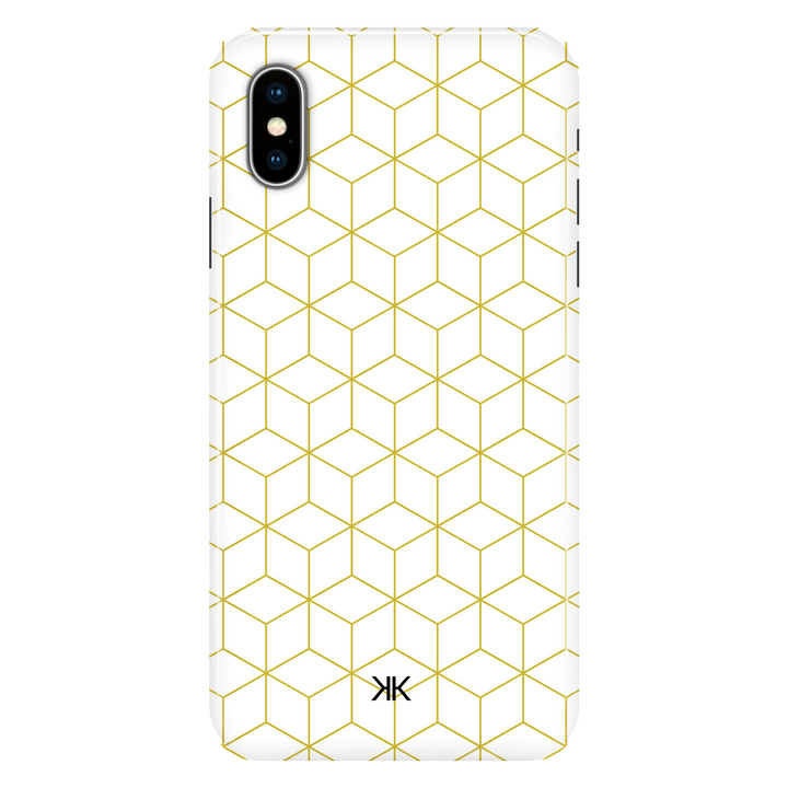 Cube Pattern phone case for iPhone X