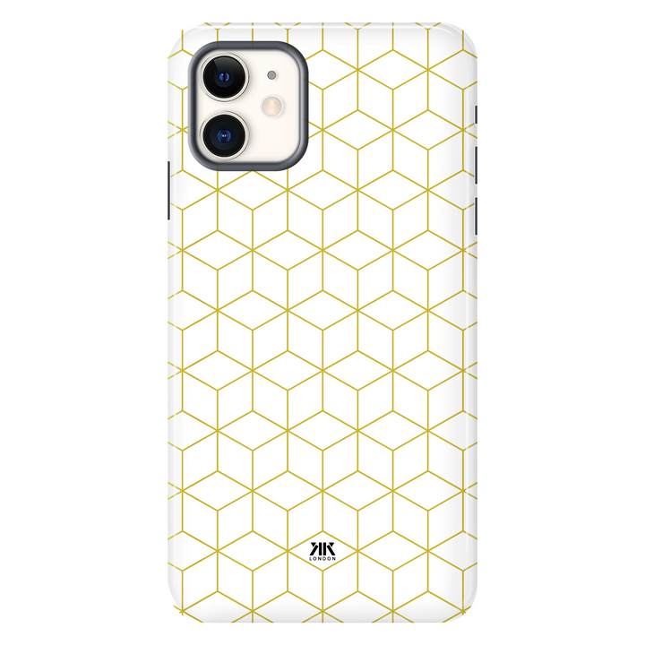 Cube Pattern tough phone case for iPhone 11