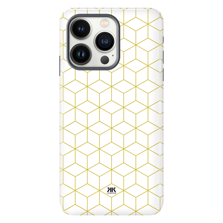 Cube Pattern tough phone case for iPhone 13 Pro