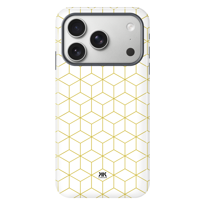 Cube Pattern tough phone case for iPhone 17 Pro