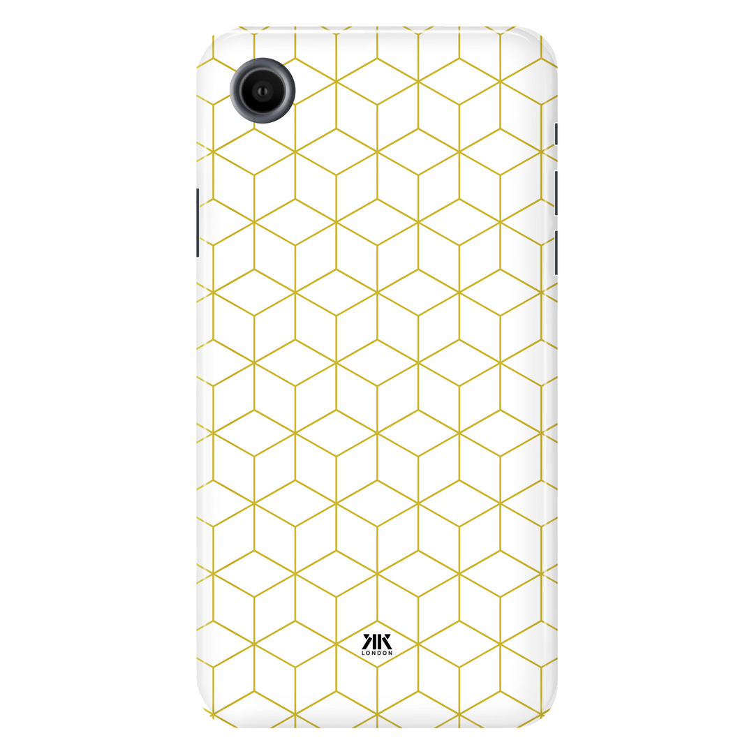 Cube Pattern tough phone case for iPhone XR
