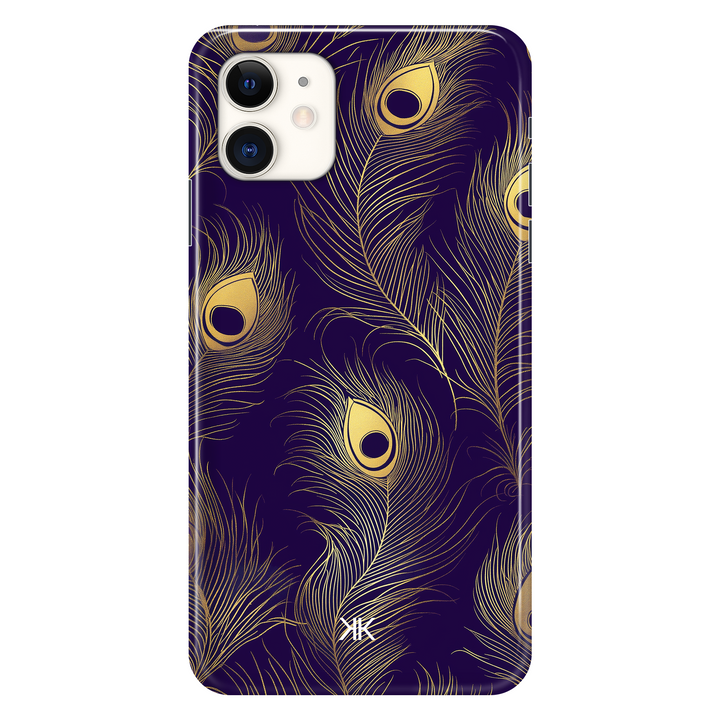 Peacock Feathers phone case for iPhone 11