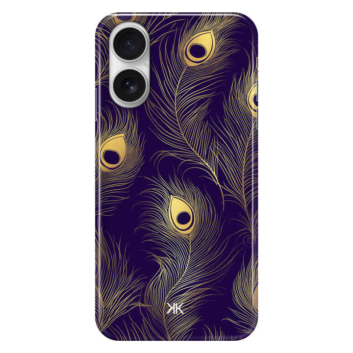 Peacock Feathers phone case for iPhone 16