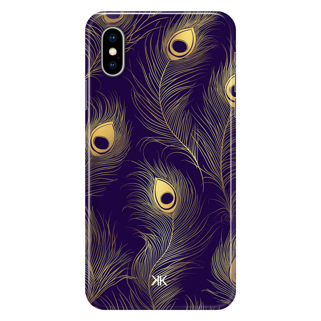 Peacock Feathers phone case for iPhone X