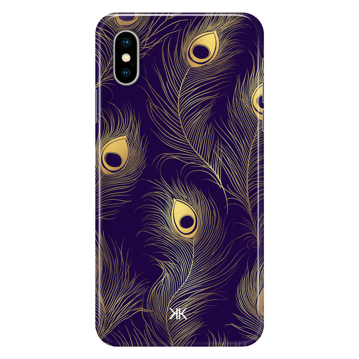 Peacock Feathers phone case for iPhone X