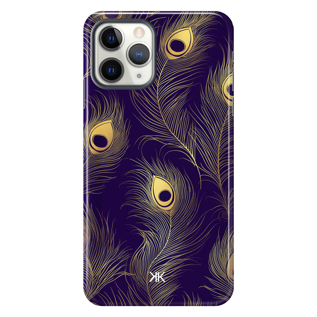 Peacock Feathers Phone Case - Tough Case - iphone-11-pro