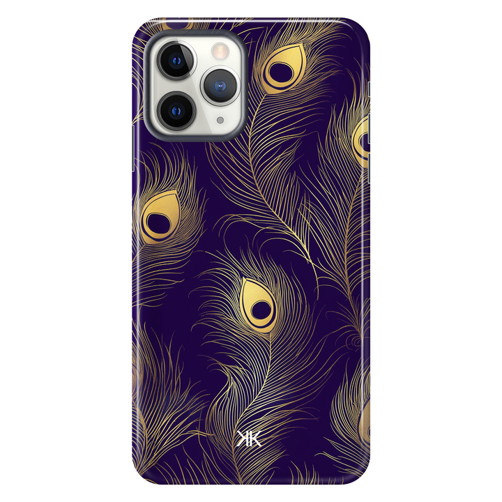 Peacock Feathers Phone Case - Tough Case - iphone-11-pro