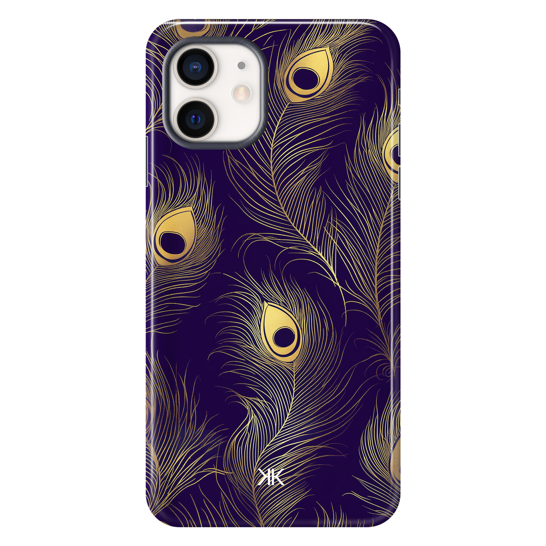 Peacock Feathers Phone Case - Tough Case - iphone-12