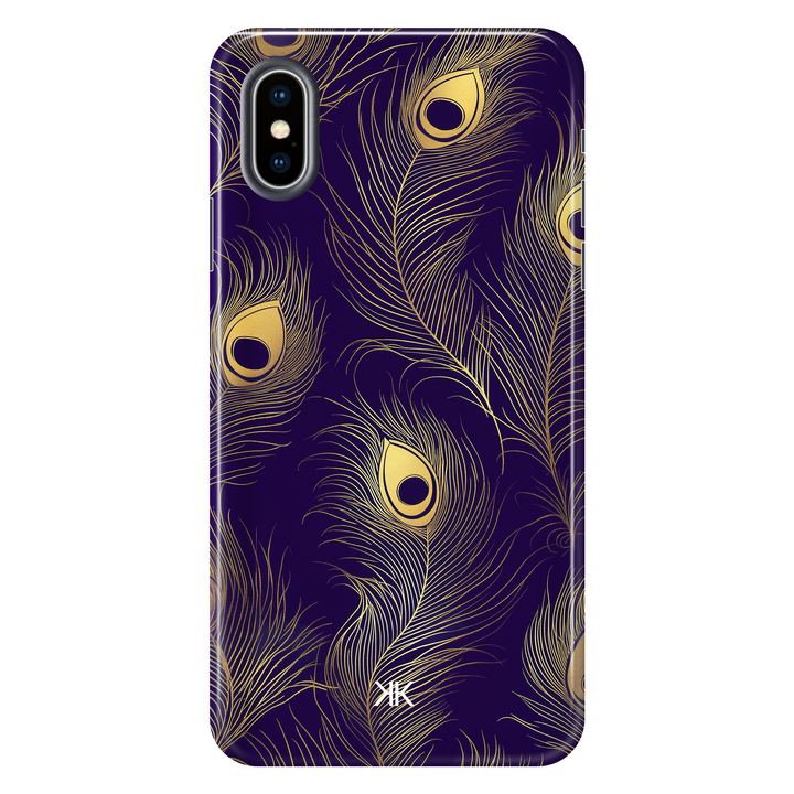 Peacock Feathers Phone Case - Tough Case - iphone-x