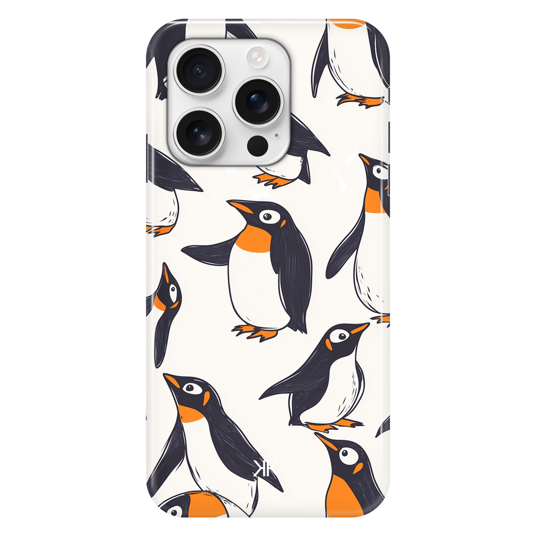 Penguins phone case for iPhone 16 Pro