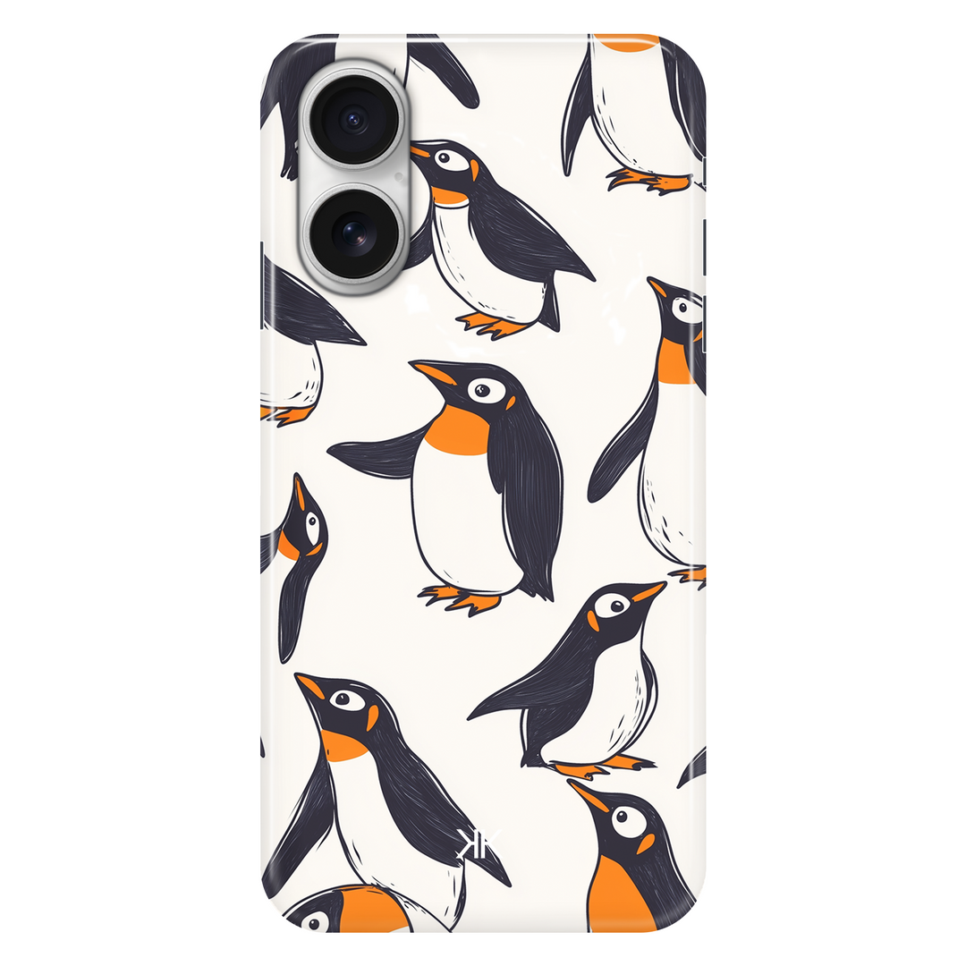 Penguins phone case for iPhone 16