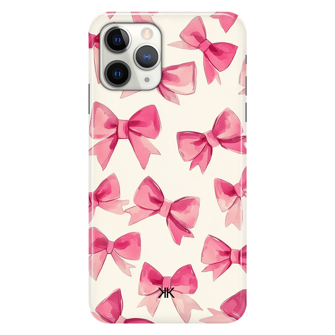 Pink Bows Phone Case - PhoneCase_KKDL_pinkbows_iphone-11-pro.png