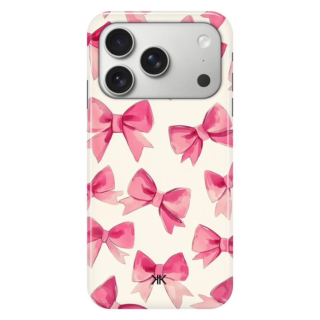 Pink Bows phone case for iPhone 17 Pro